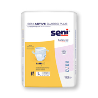 SENI Active Classic Plus Underwear-Moderate Protection-Case Quantities