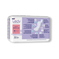 180 Count SENI Lady Light Protection Pads-Regular Length