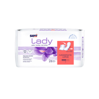 26 Count SENI Lady Moderate Protection Pads-Long Length