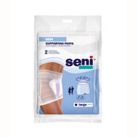 SENI S-LA02-SP1 Supporting Pants - White Mesh - Large - 80/Case