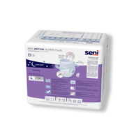 Seni Active Super Plus S-LA08-AP1 Heavy Absorbency Underwear, Overnight, Large, Case