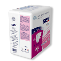 SENI S-LA09-BQ1 Super Quatro Briefs - Large - 18/Box 