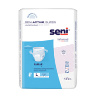 SENI S-LA18-AS1 Active Super Pull-On Underwear - Moderate/Heavy - Large - 36/Box 