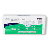 SENI S-LA25-BP1 Super Plus Briefs - Large - 25/Pack