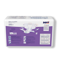 SENI S-LA25-BS1 Super Briefs for Heavy Incontinence - Large - 75/Case