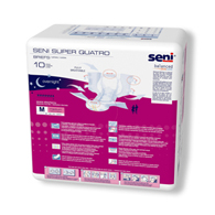 SENI S-ME10-BQ1 Super Quatro Briefs - Medium - 40/Case