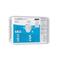 SENI S-ME20-AS1 Active Super Pull-On Underwear - Moderate/Heavy - Medium - 40/Box 