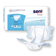 SENI S-ME25-BC2 Classic Plus Briefs - Moderate To Heavy - Medium - 100/Case