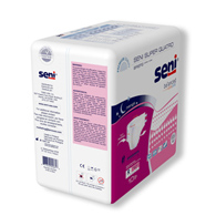 SENI S-RE10-BQ1 Super Quatro Briefs - Regular - 20/Box 
