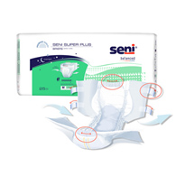 SENI S-RE25-BP1 Super Plus Briefs - Regular - 25/Pack