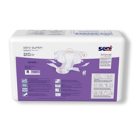 SENI S-RE25-BS1 Super Briefs for Heavy Incontinence - Regular - 25/Pack