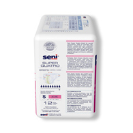 SENI S-SM12-BQ1 Super Quatro Briefs - Small - 48/Case