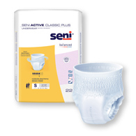 SENI S-SM22-AC2 Active Classic Plus Underwear - Moderate - Small - 88/Case