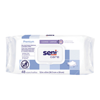 Seni Care Premium S-WR48-C11 Pre-Moistened Personal Cleansing Wipes, Pack
