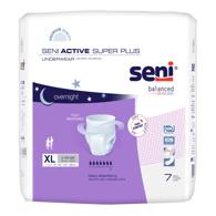 Seni Active Super Plus S-XL07-AP1 Heavy Absorbency Underwear, XL, Case