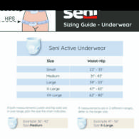 SENI S-XL16-AP1 Active Super Plus Pull-On Underwear - Extra Large - 64/Case
