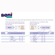 SENI Super Briefs for Heavy Incontinence