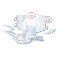 SENI Super Plus Briefs for Heavy to Severe Incontinence