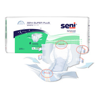 SENI Super Plus Briefs for Heavy to Severe Incontinence-Packs