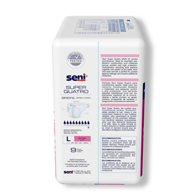 SENI Super Quatro Briefs for Severe Incontinence-2 Packs