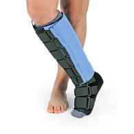 SIGVARIS 1201 Medafit Below Knee w/ Boot-Small Short-Left-BLK