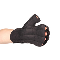 SIGVARIS 1201 Medaglove Glove w/ Foam Chips-Small-REG-Right-Black