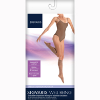 SIGVARIS 120CC33 15-20 mmHg Sheer Fashion Knee High-Size C-Honey