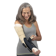 SIGVARIS 1403-ARR Compreflex Arm-Large Regular-Black