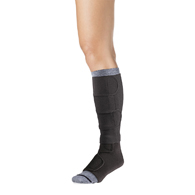 SIGVARIS 1403 Compreflex Below Knee w/ Boot-Low Stretch-Large Tall-BLK