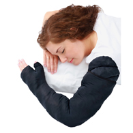 SIGVARIS 1804 Mild Gradient Compression Oversleeve-Arm-Large/XL-Black