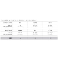 SIGVARIS 183C Mens Microfiber Shades Calf High-Size B-Onyx Stripe