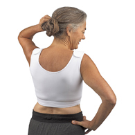 SIGVARIS 2281 Comprevest 15-25 mmHg-C/D Cup-28/30 Band-White