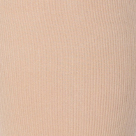SIGVARIS 232CLSM66-S Cotton Sock-Lge-Shrt-Men w/ Grip Top-Light Beige