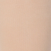 SIGVARIS 232CLSW66-S Cotton Sock-Lge-Shrt w/ Grip Top-Light Beige