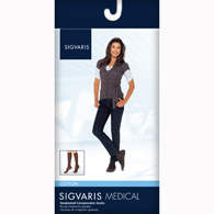 SIGVARIS 232CXLW66 20-30 mmHg Cotton Socks-XL-Long-Light Beige