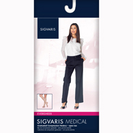 SIGVARIS 781CLLO33 15-20 mmHg Eversheer Knee Highs-Lge-Long-OT-Honey