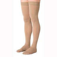 SIGVARIS 823NMSM99 30-40 mmHg Midtown Microfiber-Thigh-Size MS-Black