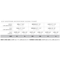 SIGVARIS 832CM Mens Microfiber Shades Calf High Socks-20-30 mmHg