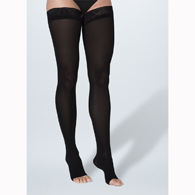 SIGVARIS 841NLLO35 15-20 mmHg Soft Opaque Thigh High-Lge-Long-OT-Chai