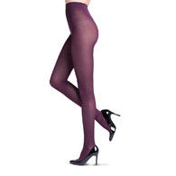 SIGVARIS 842P Womens Soft Opaque Pantyhose-Medium Short-Mulberry