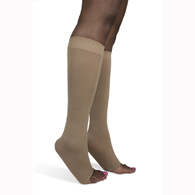 SIGVARIS 843CMLO35 30-40 mmHg Soft Opaque Knee High-Med-Long-OT-Chai