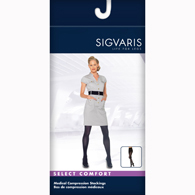 SIGVARIS 862PSSW36 20-30 mmHg Select Comfort Pantyhose-Sm-Short-Golden