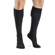 SIGVARIS 921C Mens Access Calf High Socks-Extra Large Short-Black