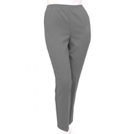 Silverts SV13100 Womens Pull On Pants-Petite Pull On Elastic Waist Pants