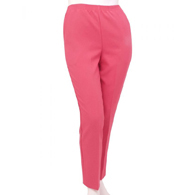 Silverts SV13100 Womens Pull On Pants-Petite Pull On Elastic Waist Pants