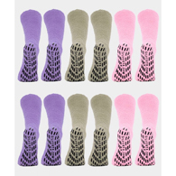 Silverts SV19150 Non Skid Hospital Socks Pack Slipper Socks