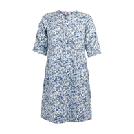 Silverts SV21160 Open Back Adaptive Dress for Women-Estate Blue-Extra Large
