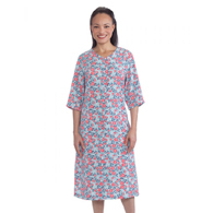 Silverts SV21160 Open Back Adaptive Dress for Women-Mist-Medium