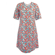 Silverts SV21180 Womens Decorative Neck Adaptive Dress-Mist-Large