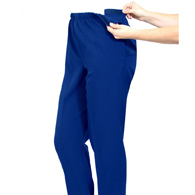 Silverts SV23050 Womens Easy Access Pants-Cobalt-Extra Large